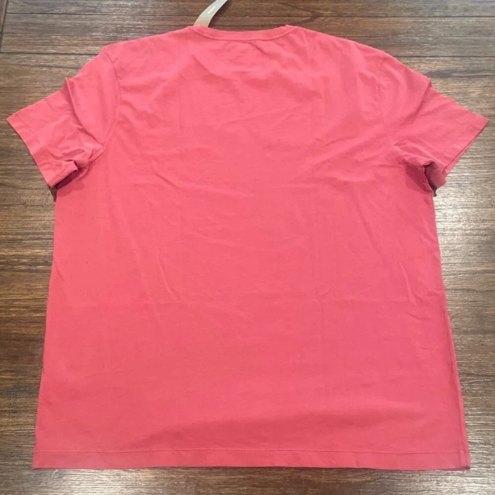 J.Crew Relaxed Broken-In T-Shirt Mens L Warm Brick Red Crewneck Tee Basic Lounge